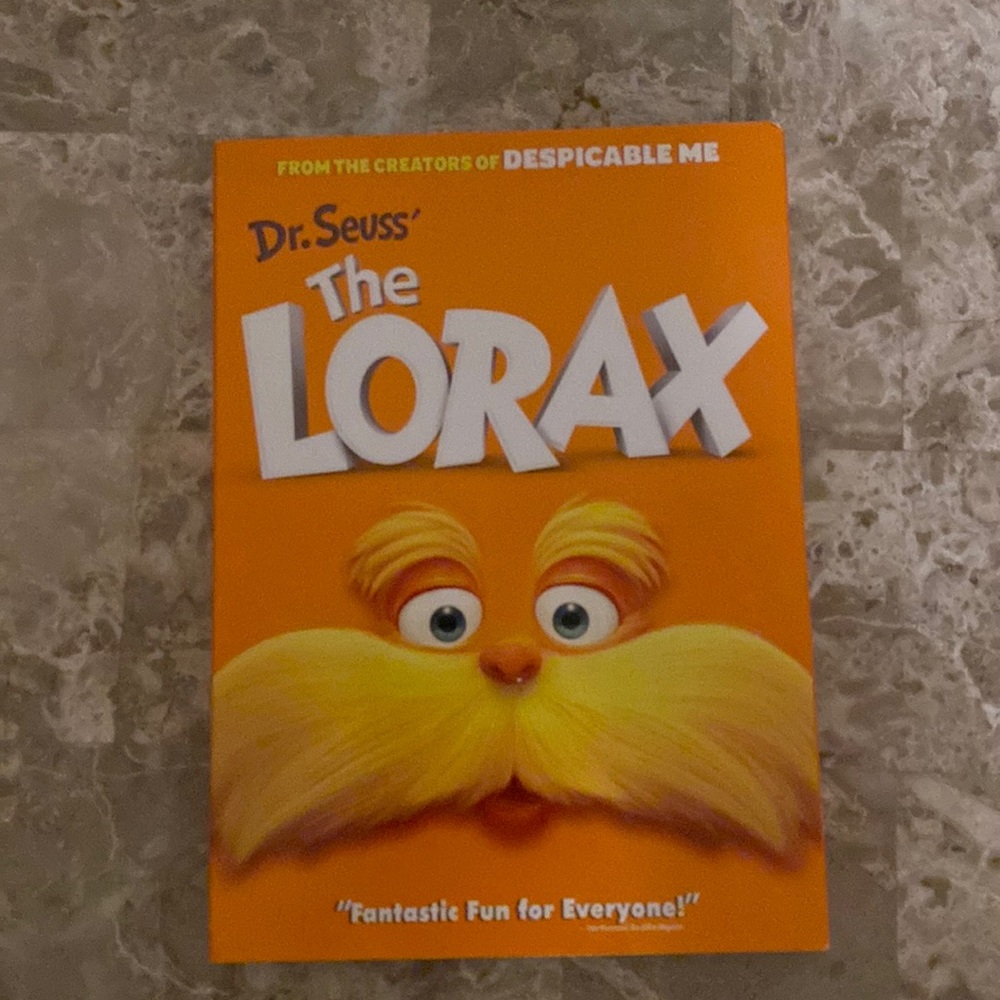 New Dr. Seuss The Lorax DVD